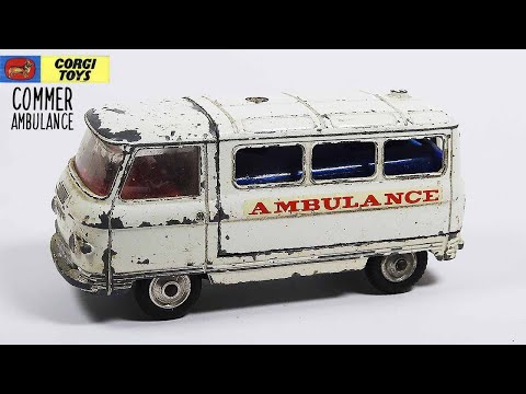 Corgi 1964 #463 Commer Ambulance Restoration - YouTube