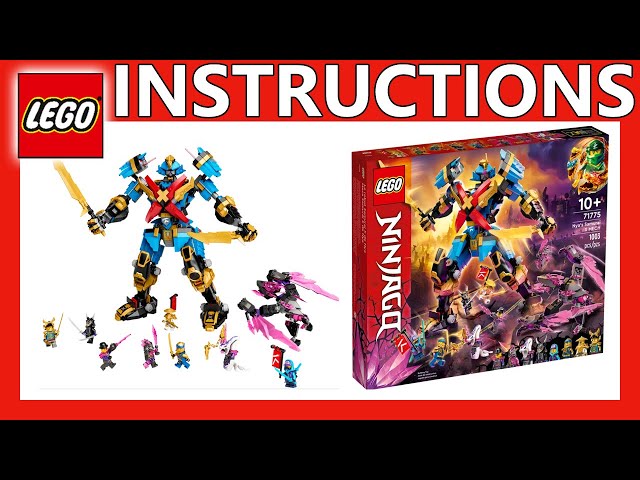 LEGO Instructions | Nya's Samurai X MECH | 71775 | LEGO NINJAGO