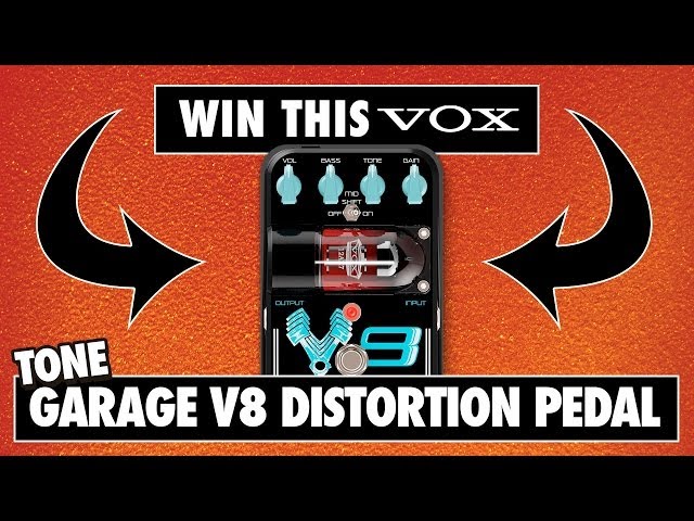 Win a Vox Tone Garage V8 Distortion Pedal with GAK - YouTube