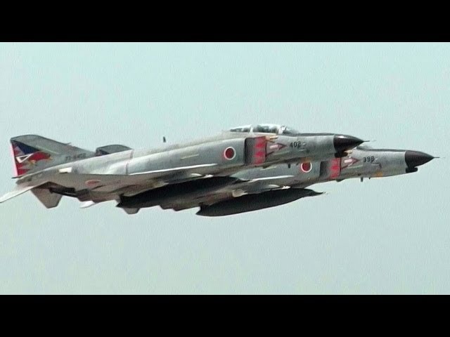 ファントム無頼！新撰組！ スクランブル＆AGG 百里基地 航空祭 2010年