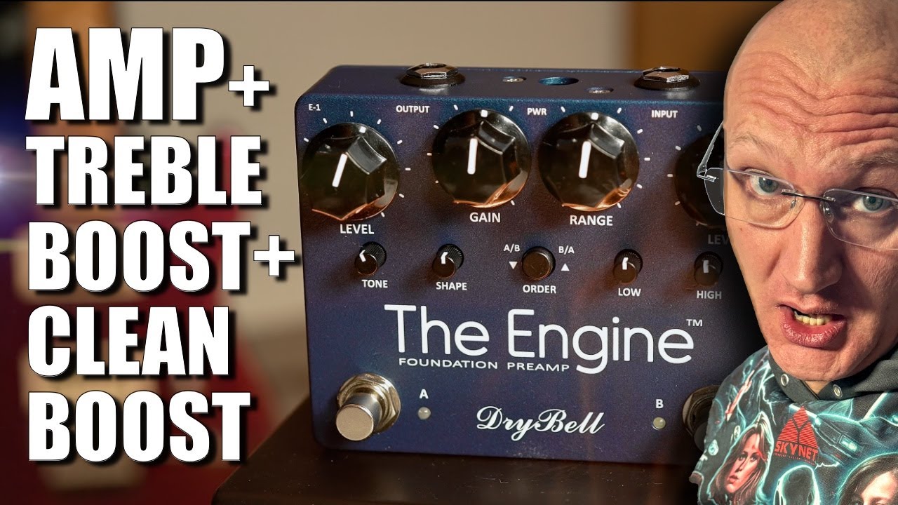 ALL YOU NEED IN ONE PEDAL - DryBell The Engine Review - YouTube