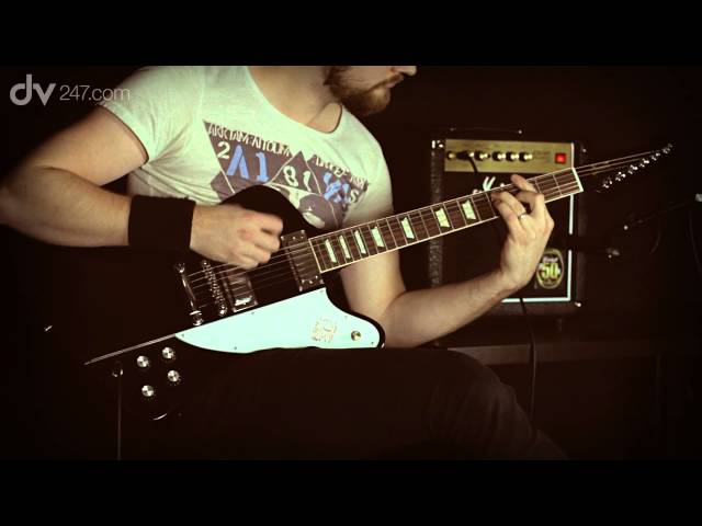 Gibson Firebird V 2010 Electric Guitar Ebony Tone Demo - YouTube