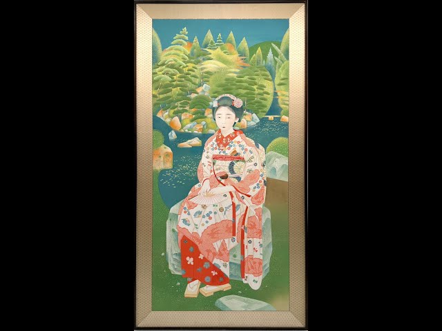 美術品鑑賞第523回【舞妓林泉】土田麦僊‐東京国立近代美術館 - YouTube