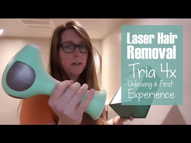 Tria Beauty Laser Hair Removal 4x - Initial Review - YouTube