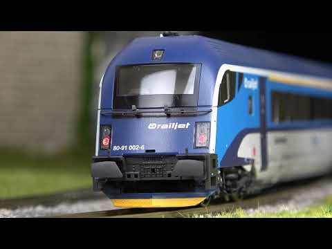 CD Railjet Roco 74065/74068 - YouTube