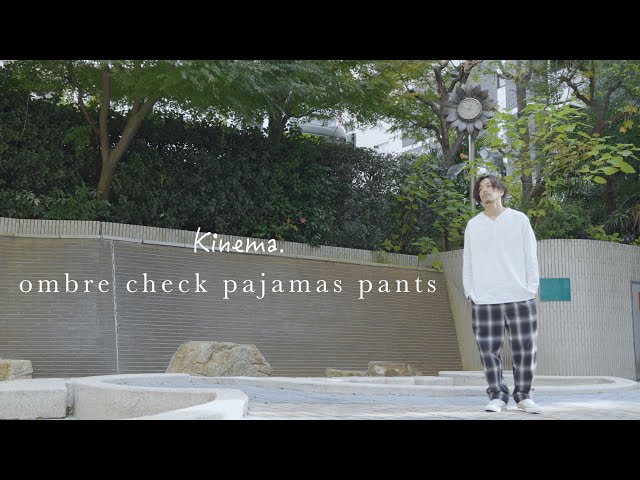 kinema] My favorite ombre check [How to wear it] - YouTube