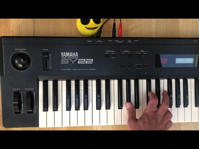 Yamaha SY22 Vector Synthesis - YouTube
