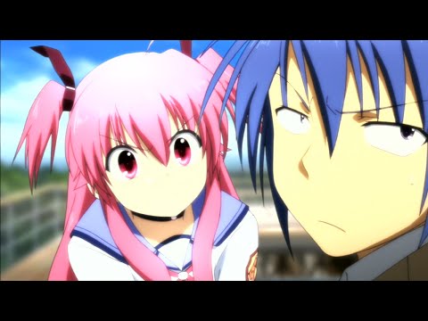 Angel Beats! ユイにゃんの日本語と英語比較 【芳岡ユイ】 - YouTube