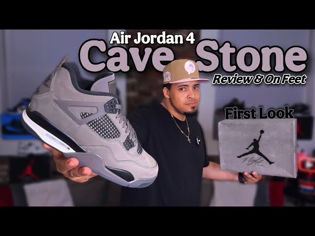 FIRST LOOK 👀 Jordan 4 Cave Stone - Review, On Feet & Comparison