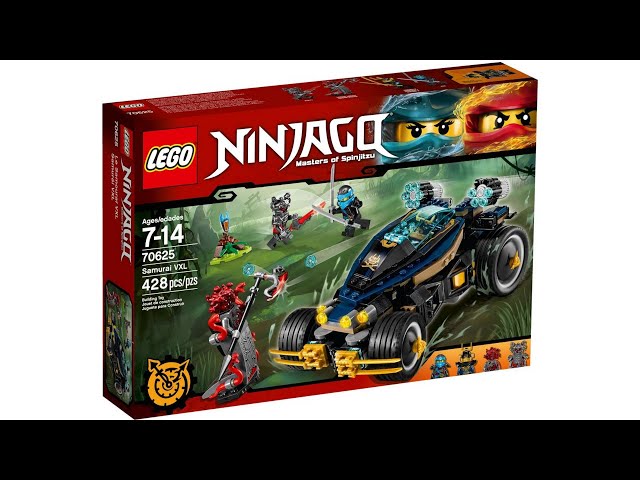 LEGO 70625 Instructions | NINJAGO | Samurai VXL | The Hands of