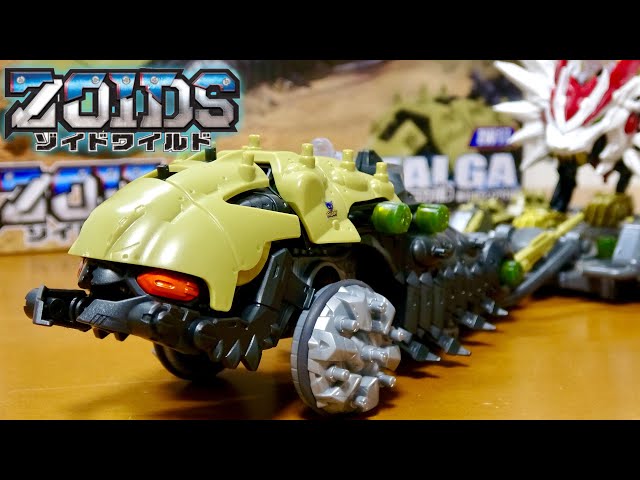 ゾイドワイルド キャタルガ カイコガ種 ZW17 組み立てレビュー!ZOIDS