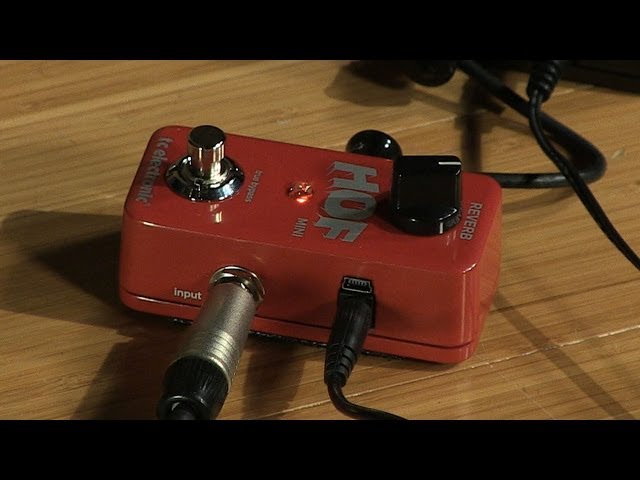 TC Electronic Hall of Fame Mini Reverb Pedal Demo - Sweetwater