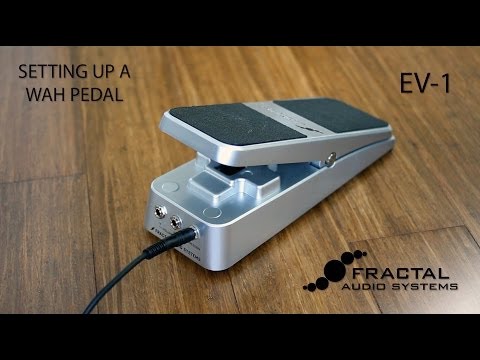 Setting Up an EV-1 as an Axe-Fx II Wah Pedal - YouTube