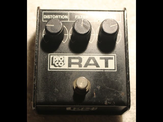 1984 Whiteface Proco Rat - YouTube