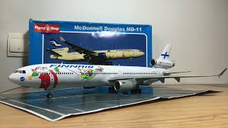 1/144 MikroMir MD11 Finnair Santa Claus - YouTube