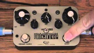 Rockett Pedals Mark Sampson High Top」マッチレス系エフェクターを