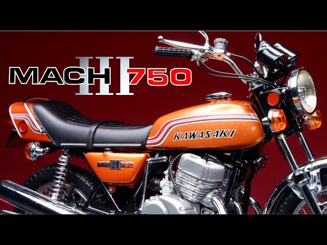 Kawasaki 750SS Mach III H2 [Wit's 1/12 Scale] Diecast Unboxing