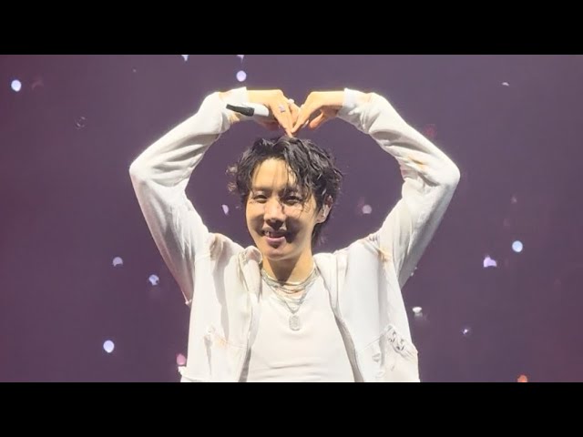 Hobi loves Mexico! Ment Fancam 250322 J-hope Hope on the Stage BTS