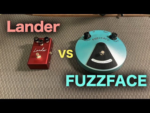 Virtues「Lander」vs Jim Dunlop 「JHF1 Jimi Hendrix Fuzz Face