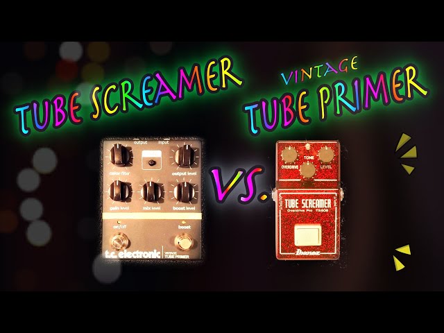 Comparison #20: Ibanez TS808 Tube Screamer vs. Tc Electronic