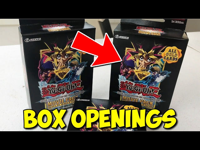 YuGiOh Dark Side of Dimensions Movie Pack GOLD Edition Pack
