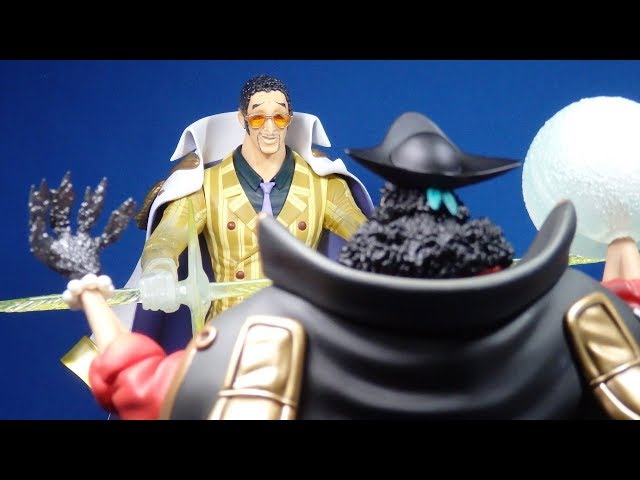 再販】ワンピース P.O.P DX 海軍本部大将 黄猿【ボルサリーノ】開封