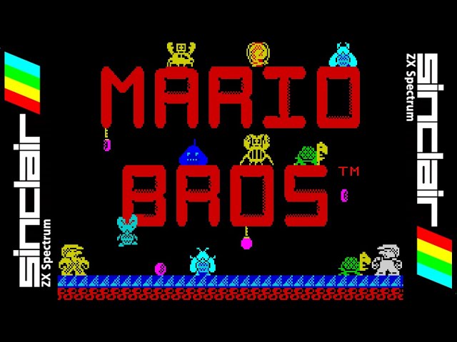 MARIO BROS (1987) Walkthrough, ZX Spectrum - YouTube