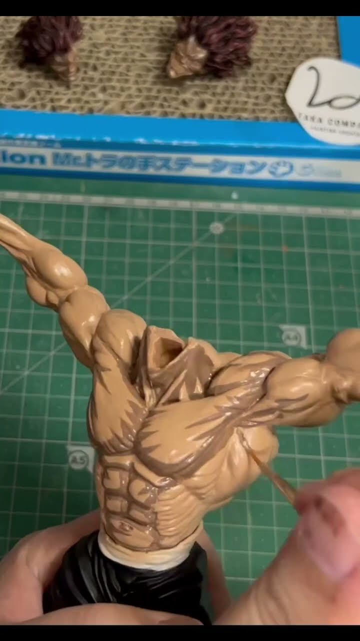 範馬勇次郎リペイント #anime #repaint #リペイント #刃牙