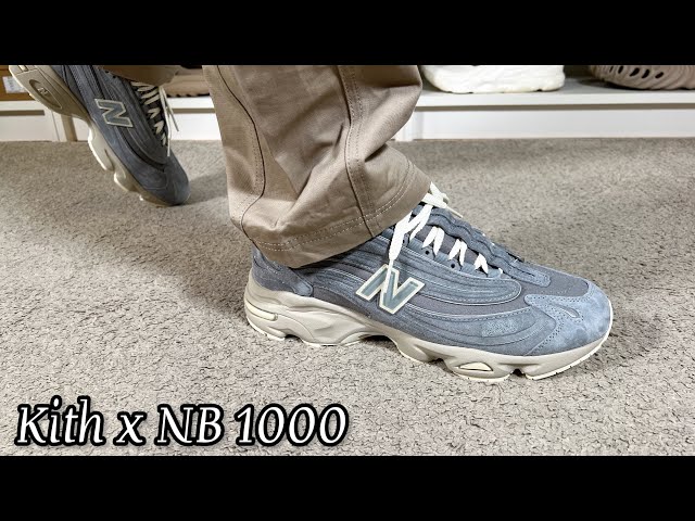 Kith x New Balance 1000 Review& On foot - YouTube