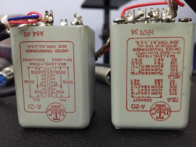 UTC Transformer Comparison - A-21 & A-20 - YouTube