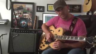 Guitar Review - Vantage 655VG - Hollow Body - YouTube