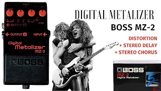 Boss MZ-2 Digital Metalizer Distortion Pedal - YouTube
