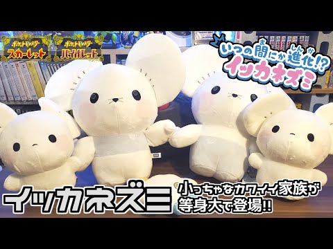 ポケモン】小さなカワイイ家族ポケモンが等身大ぬいぐるみに