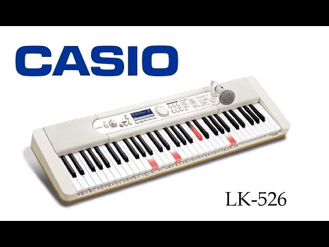 Casio LK-526 Demo Songs - 世界の名曲 (World Songs) [Part 3] - YouTube