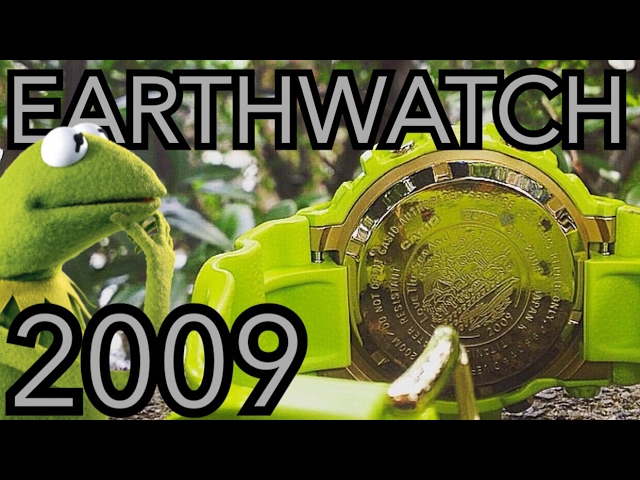 G-Shock GW-200F-3JR Earthwatch 2009 Frogman | What you need to
