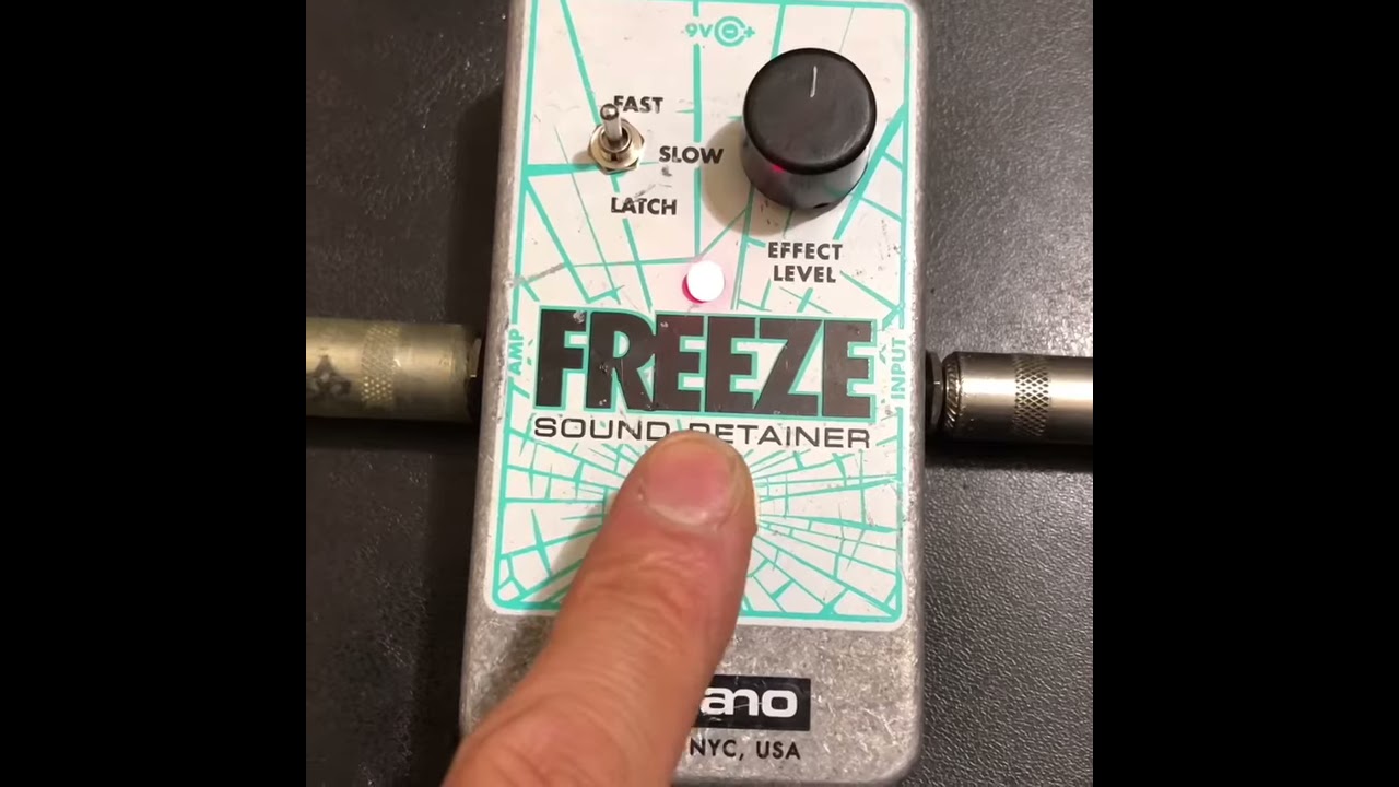 Electro Harmonix FREEZE SWITCH MOD - YouTube