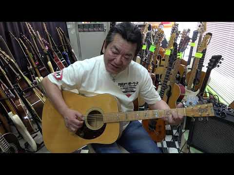 70年代 TOMSON GW-650（ヤマキ製） ギターフロンティア - YouTube