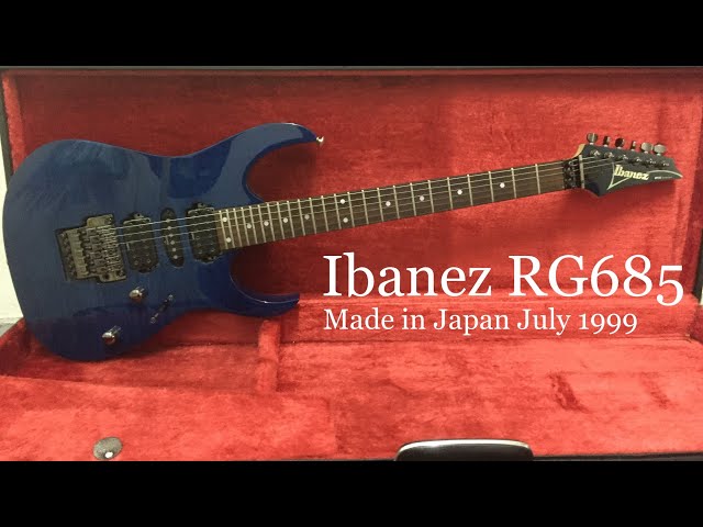 Ibanez RG685 | Made in Japan 1999 - YouTube