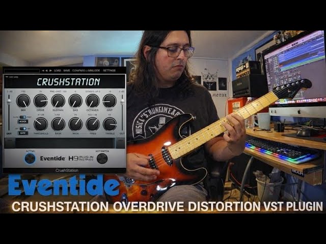 Eventide CrushStation Overdrive Distortion VST Plugin on Electric
