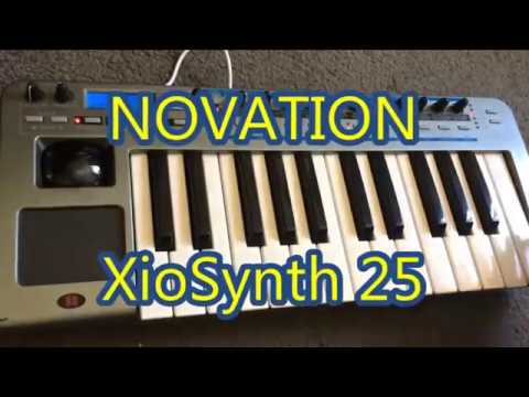 Novation XioSynth 25: Mad synth, battery power, Audio interface