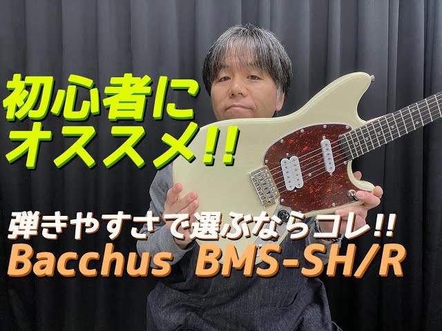 初心者にオススメ】軽くて弾きやすいエレキギター「バッカス BMS-SH/R