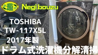 ドラム式洗濯機分解清掃【 TOSHIBA 】東芝 洗濯11.0㎏/乾燥7.0