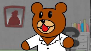 秘密結社鷹の爪 レオナルド博士の超可愛いぬいぐるみが登場！ - YouTube