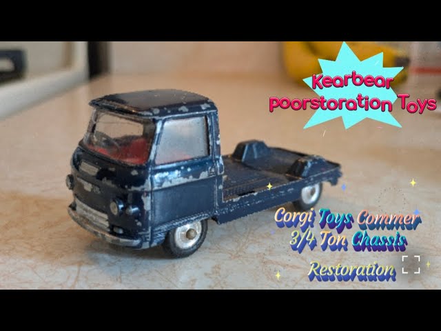 Corgi Toys Commer 3/4 Ton Chassis Restoration 🙂 - YouTube