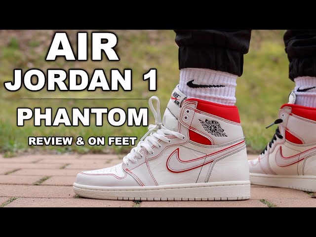 AIR JORDAN 1 RETRO HIGH OG PHANTOM EARLY DETAILED REVIEW! *WATCH