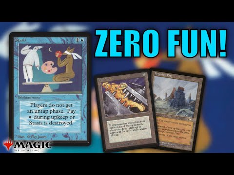 Mono Blue Stasis is Pure Evil! | PREMODERN | MTG - YouTube