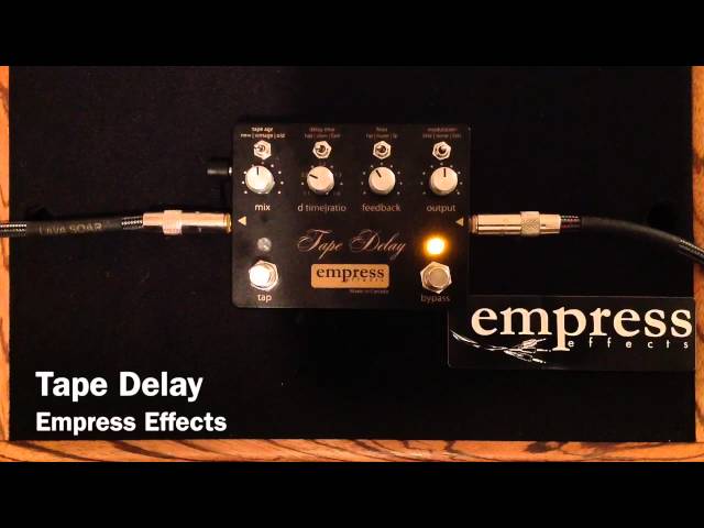 Empress Tape Delay - Empress Effects - YouTube