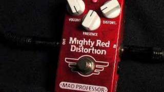 Mad Professor Mighty Red Distortion Pedal - YouTube