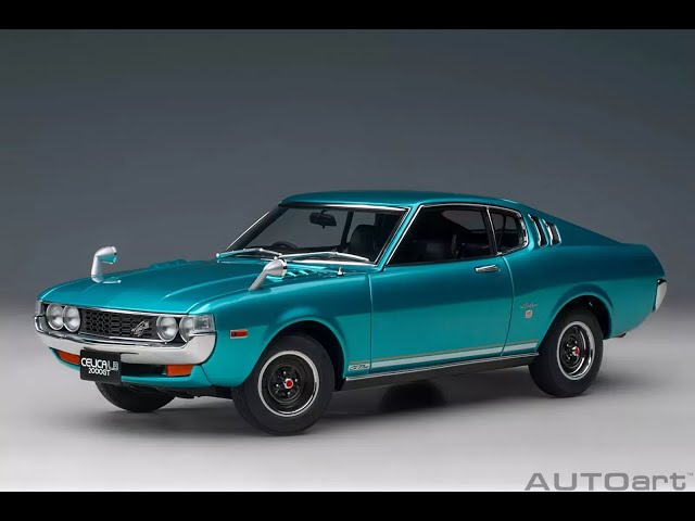Review: Toyota Celica Liftback 2000GT RHD Turquoise Blue 1/18