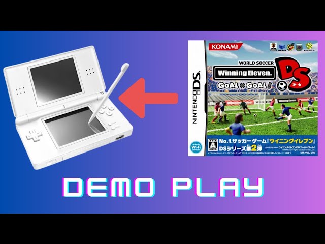 ワールドサッカー ウイニングイレブンDS ゴール×ゴール! - YouTube